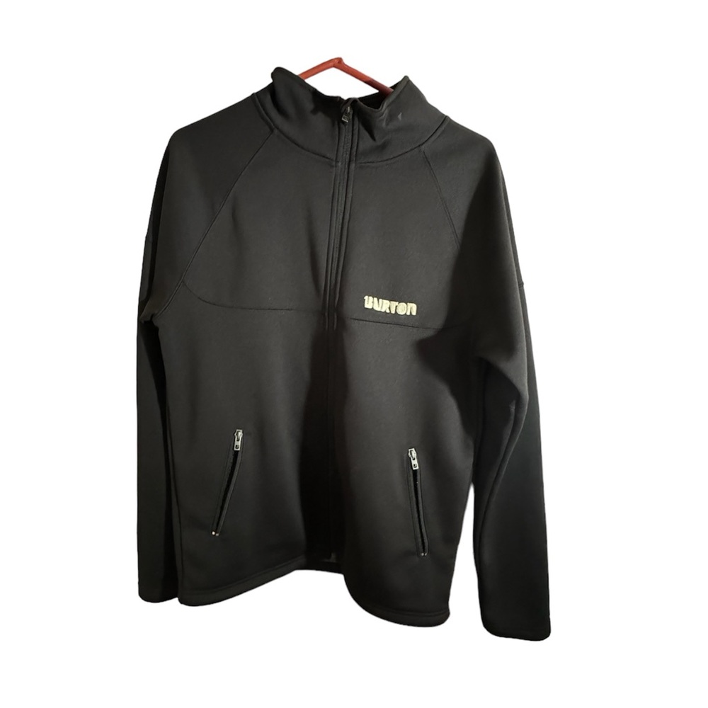 Burtons black soft shell jacket